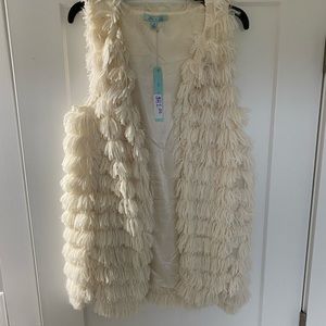 Ivory vest